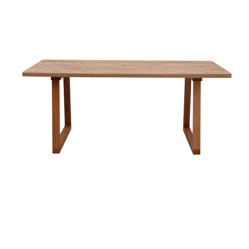 Liora MDF - дървена маса за хранене в акациев цвят 180x90x75cm.