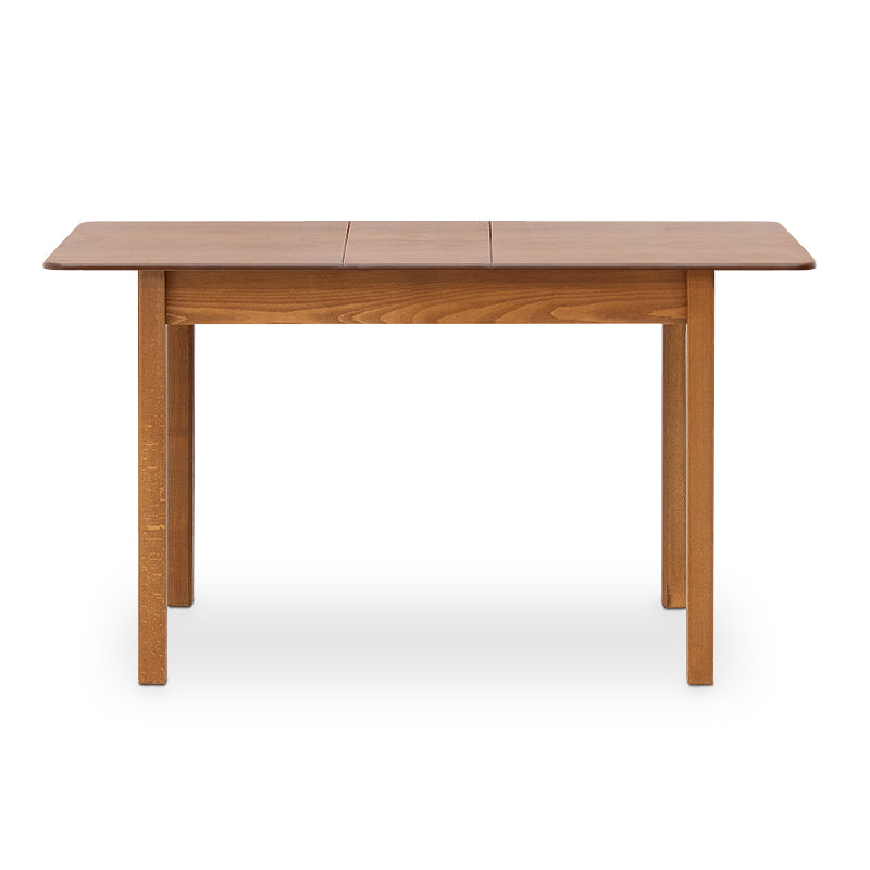 Bergen разтегателна маса от масивно дърво в цвят орех 120/150x68x77cm.