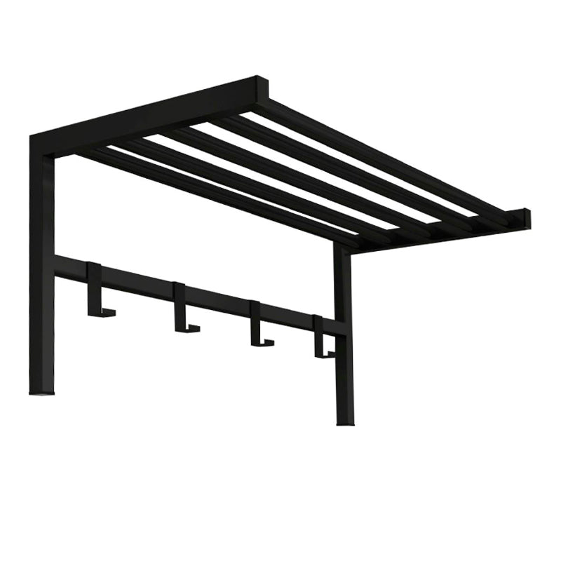 Ofred метална стенна закачалка в черен цвят 69x34x32,5cm.