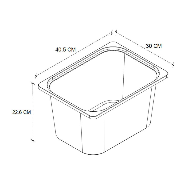 Многофункционално мебели Kayra I меламин с 4 кошници в бял цвят 45.2x29.7x116.3cm.
