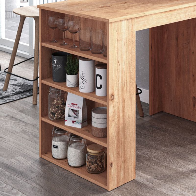 Тоска меламин бар маса цвят pine oak 112,2x64x91,8см.