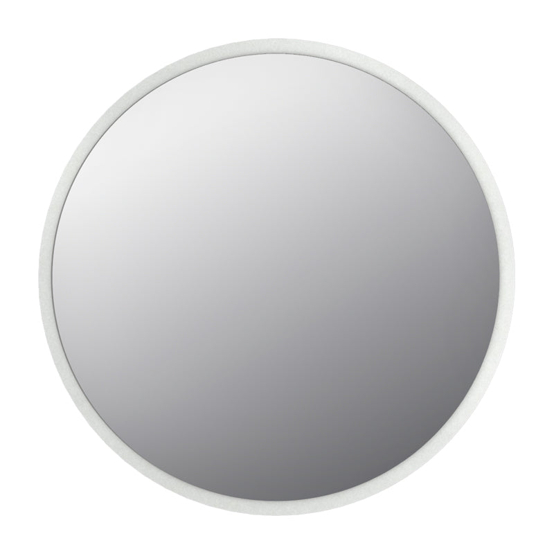 Glob Μegapap melamine mirror in white color 59x2x59cm.
