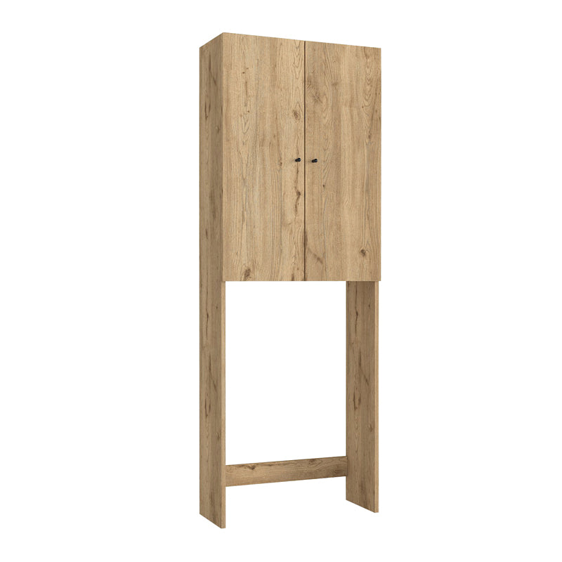Romme шкаф за пералня от меламин в цвят sepet oak 65x27,1x180cm.