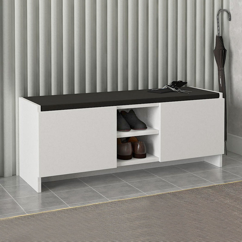 Шкаф за обувки Verly в бял цвят 110x33.2x43cm.