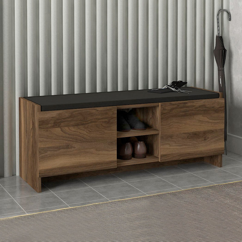 Шкаф за обувки Verly в цвят орех 110x33.2x43cm.