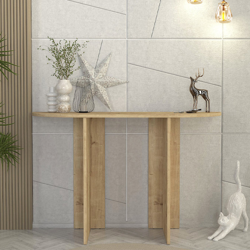 Cortado меламинова тоалетка в цвят сапфирен дъб 120x35x75cm.