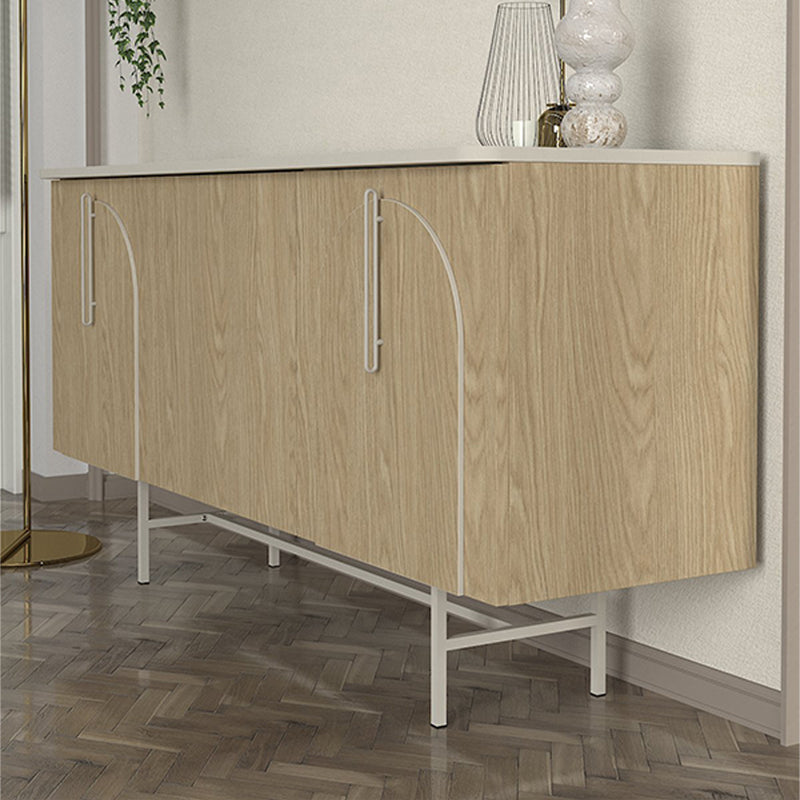 Rota меламинова конзола в пясъчник - цвят рота дъб 150x45x76.5cm.