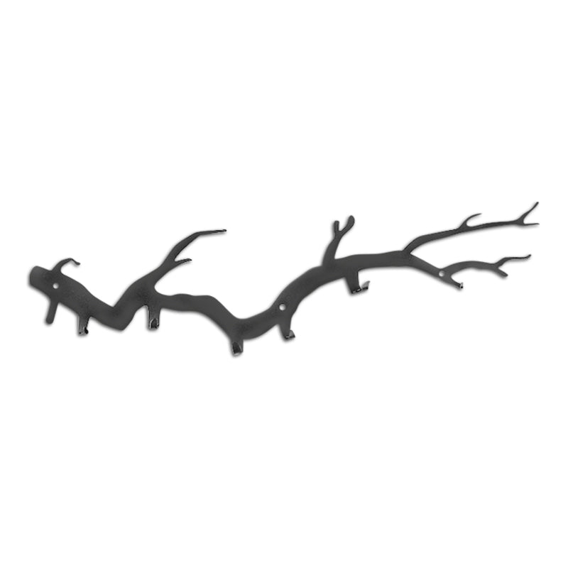 Bough метален закачалка в черен цвят 87x2x22cm.