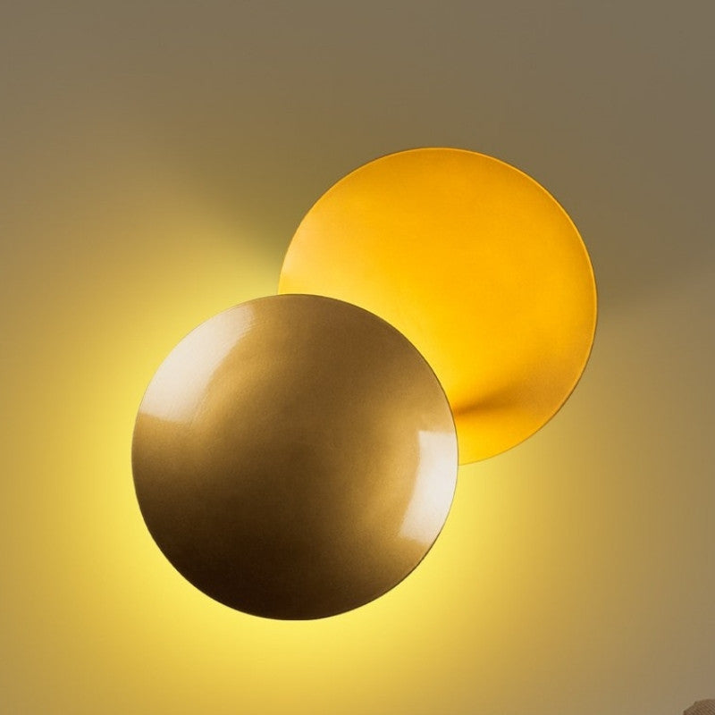 Mimoza Led аплик в златист цвят 25x16x25cm