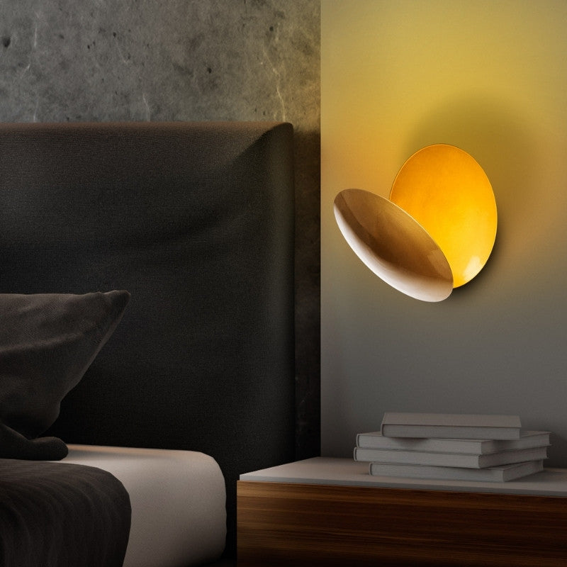 Mimoza Led аплик в златист цвят 25x16x25cm
