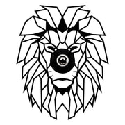 Стенно осветително тяло Lion E27 в черен цвят 39x12x49cm.