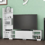 ТВ шкаф Pera меламин бял цвят 160x29.5x120см.