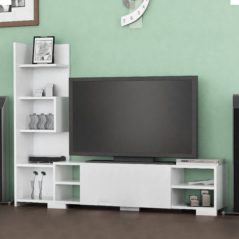 ТВ шкаф Pera меламин бял цвят 160x29.5x120см.