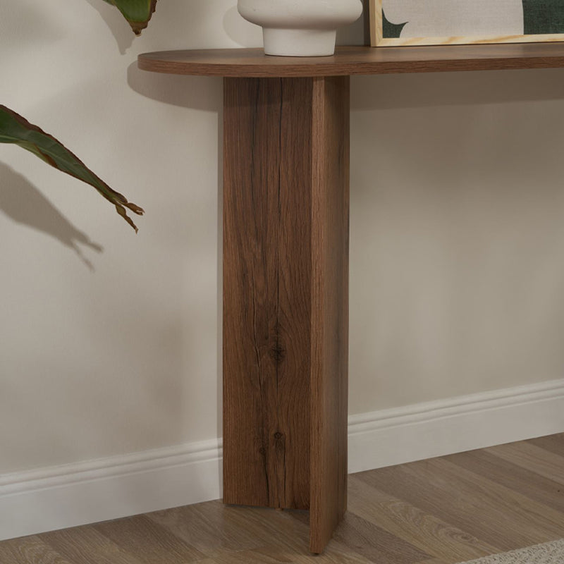 Конзола Sira меламин орех 150x35x75см.