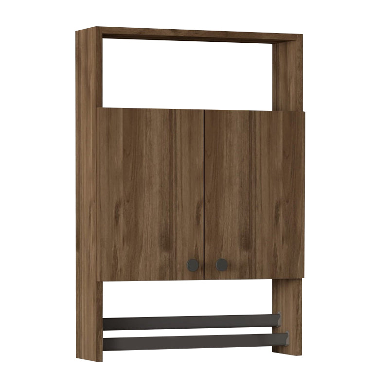 Меламинов шкаф за баня Ela, орех, 60x15x87см.
