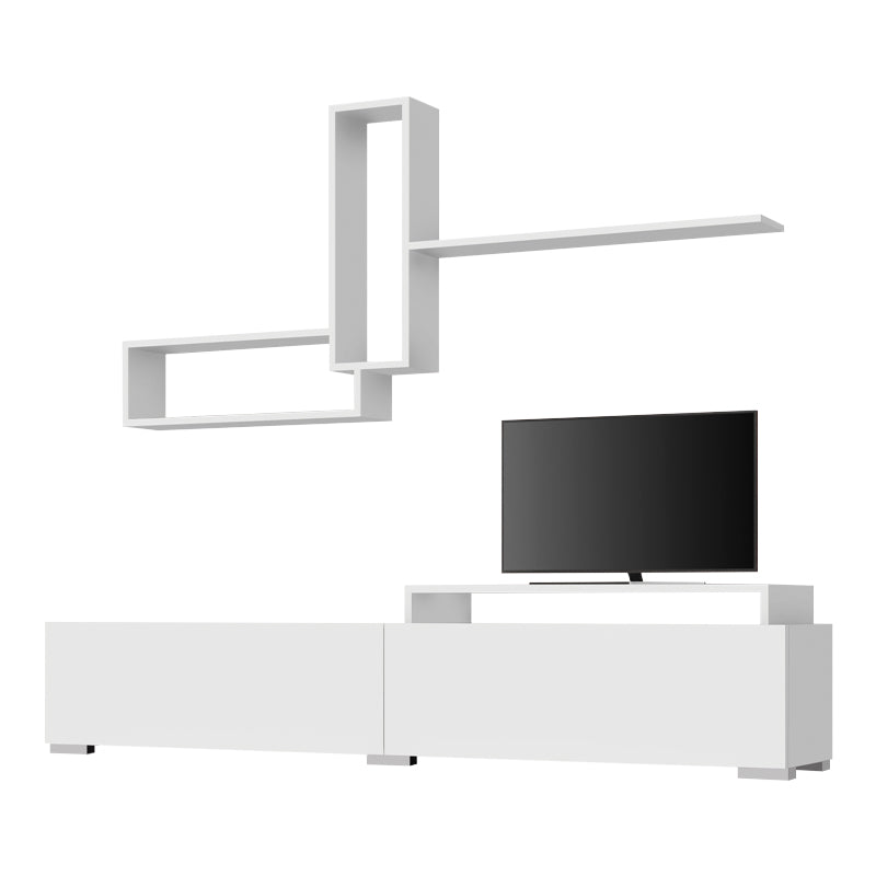 Odessa TV Unit в бял цвят 180x37x47cm.