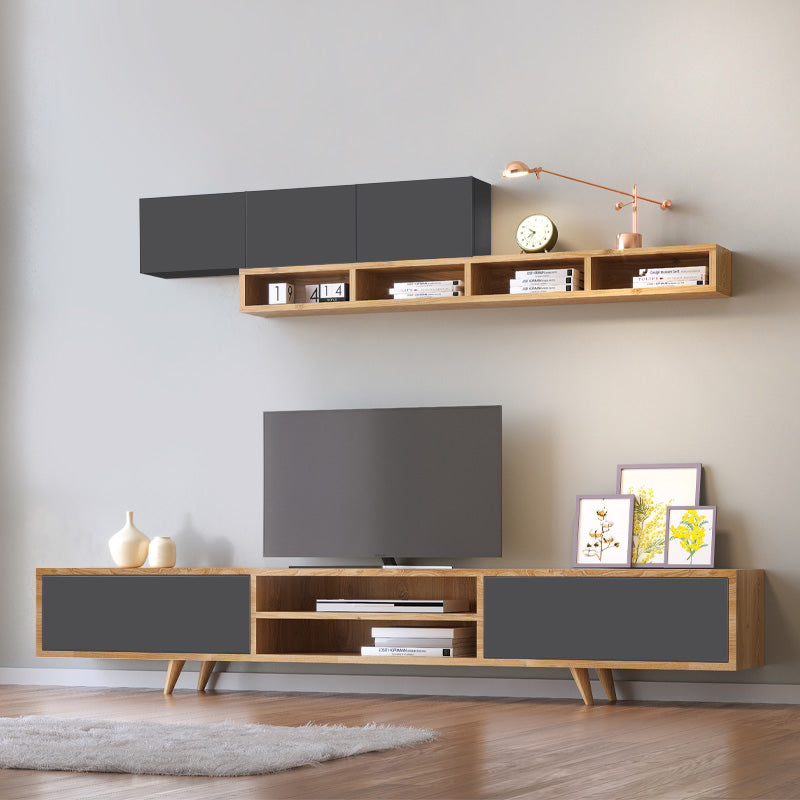 Serine TV Unit сапфирен дъб - цвят антрацит 170x37x45cm.