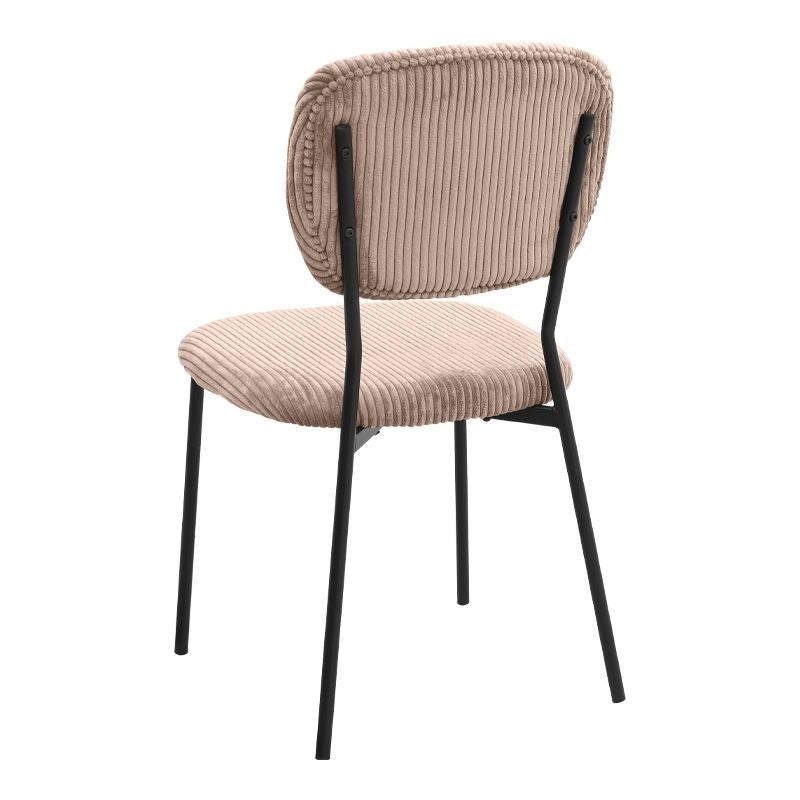 Dining Трапезен комплект 5 части Roger - Kevin MDF - плат бетон сив цвят - мокачино 120x70x75cm.