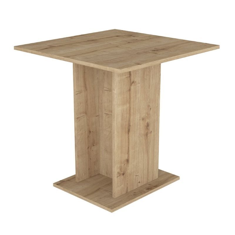 Dining Трапезен комплект 5 части Allos - Viva сапфирен дъб - бял 75x75x77cm.
