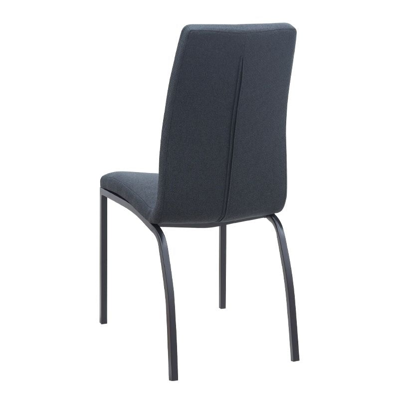 Dining трапезен комплект 5 части Darlen - Fina sapphire дъб цвят - антрацит 125x72x74cm.
