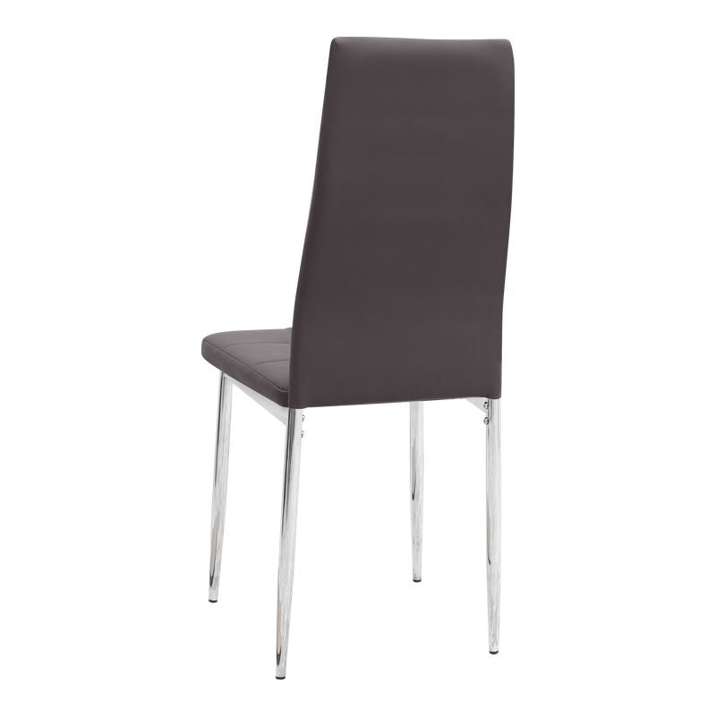 Dining Трапезен комплект 5 части Darlen - Rosa, орех, кафяв 125x72x74cm.