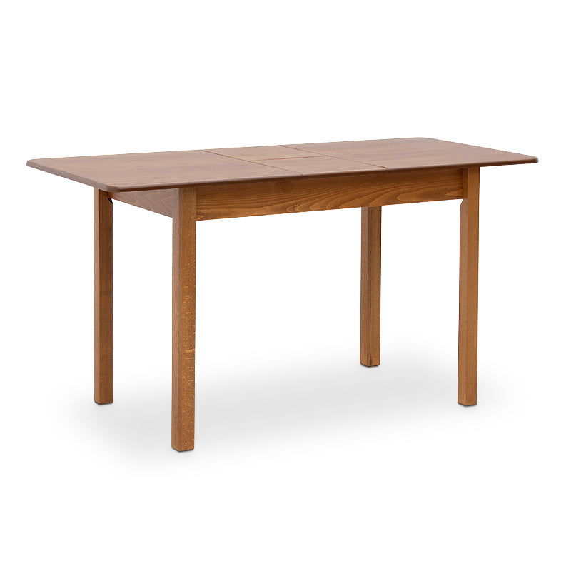 Dining трапезен комплект Bergen-Francis 5 части масивна дървесина - разтегателна MDF маса 120/150x68x77cm