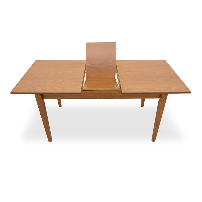 Dining трапезен комплект Adare-Francis 5 части масивна дървесина - разтегателна маса MDF 140/180x78x77cm
