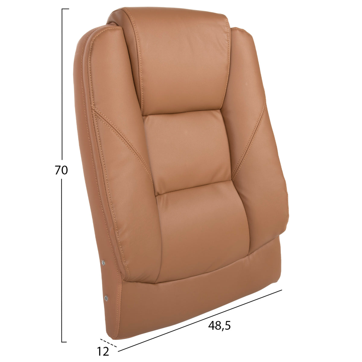 Резервна облегалка за офис стол камел PU 48.5x12x70Hсм.