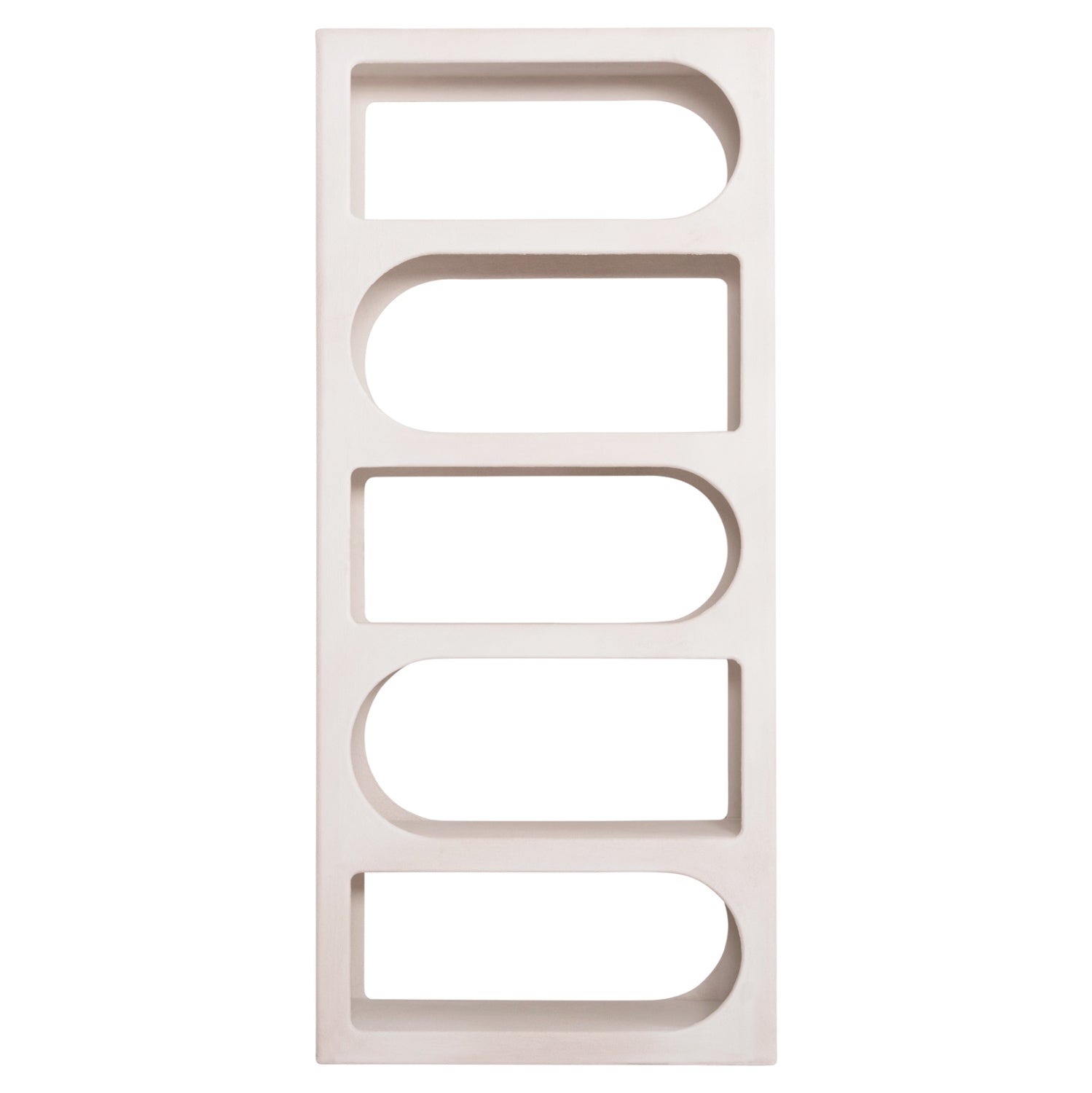 РАФТЕР СЕРИЯ SANTORINI MDF В БЯЛ ЦВЯТ 80x38x180Hсм.