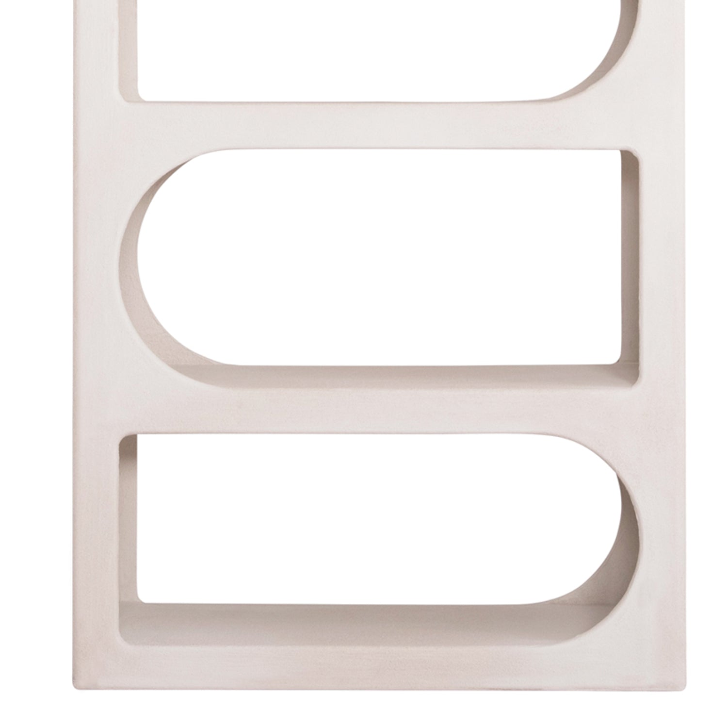 РАФТЕР СЕРИЯ SANTORINI MDF В БЯЛ ЦВЯТ 80x38x180Hсм.