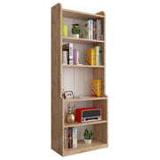 Етажерка NEAT меламин в цвят естествена дървесина 60x30x180Hсм.