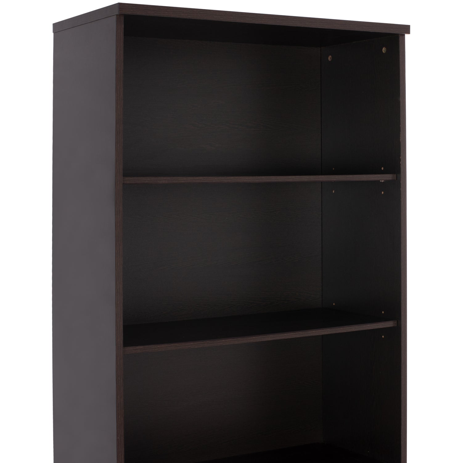 Професионален офисен шкаф за книги цвят венге с 2 врати 80x40x180