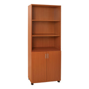 Професионален офисен шкаф за книги в цвят череша 80x40x190 см.