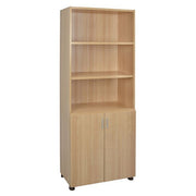 Професионален офисен шкаф за книги в цвят дъб 80x40x190 см.