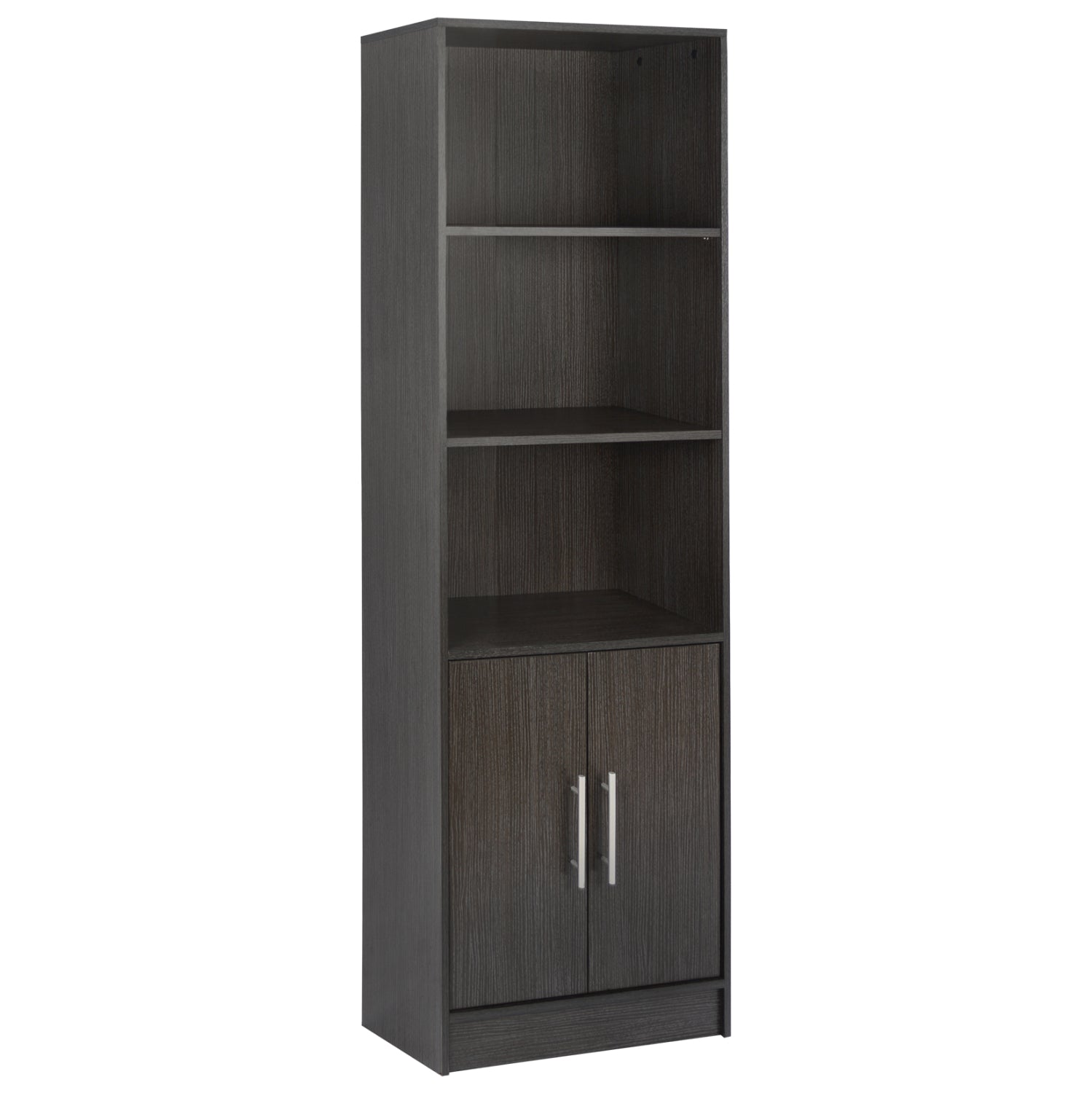 Меламинова библиотека ENSLEY Зебрано 60x30x180