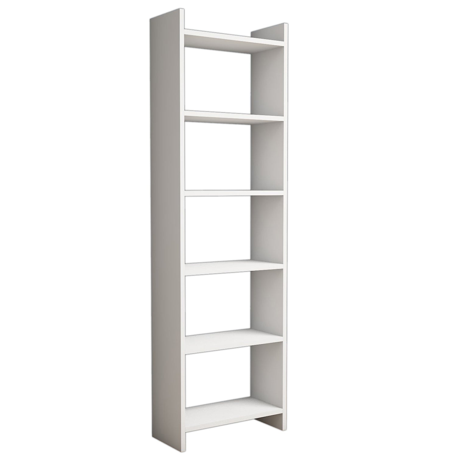 Библиотека CLASSIKER меламин бяло 48,5x22x160Hсм.