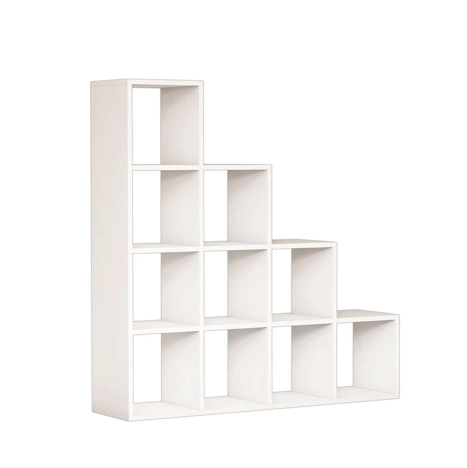 РАФТ ЗА КНИГИ МЕЛАМИН БЯЛ 120x30x123,6Hсм.