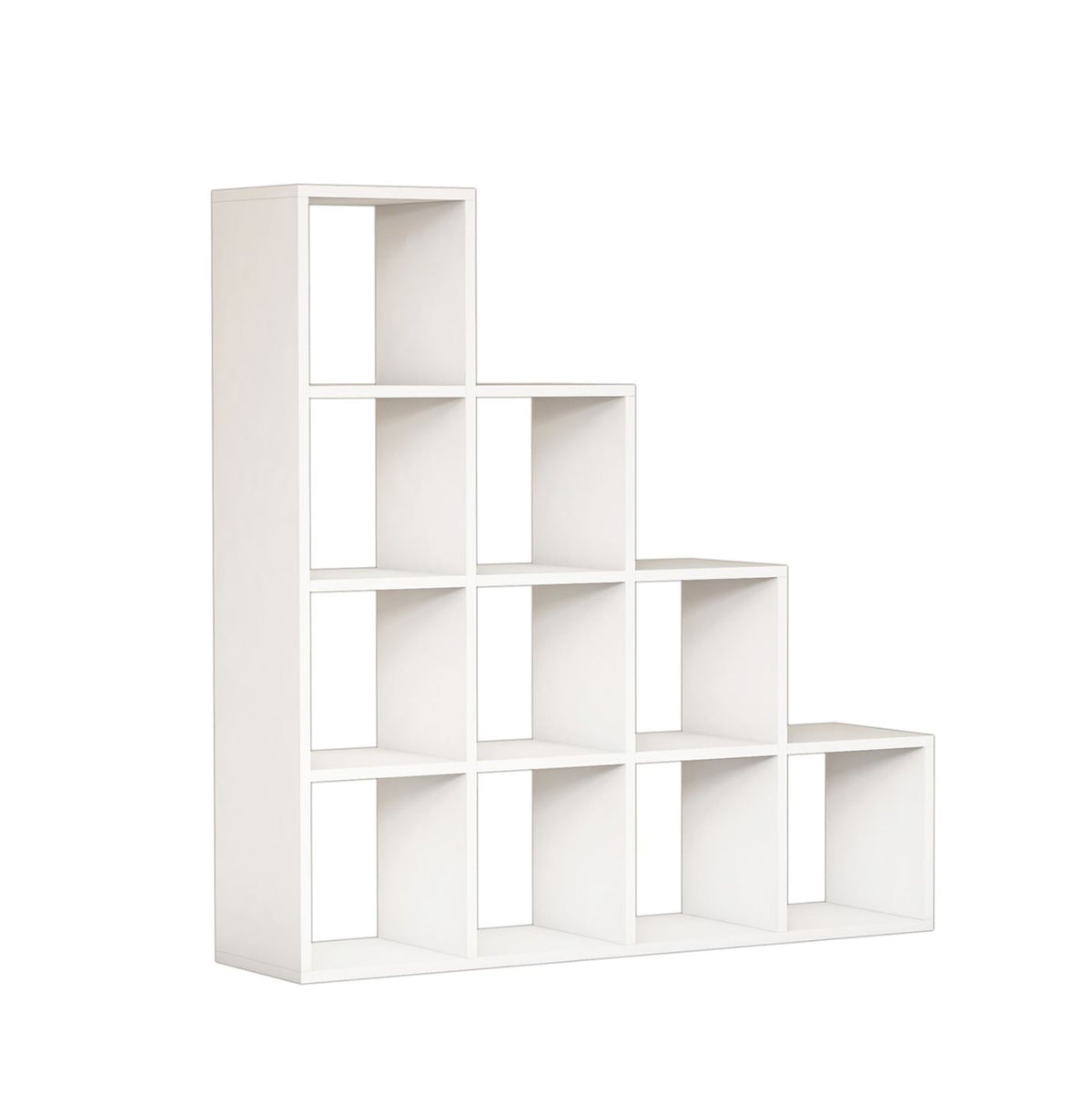 РАФТ ЗА КНИГИ МЕЛАМИН БЯЛ 120x30x123,6Hсм.