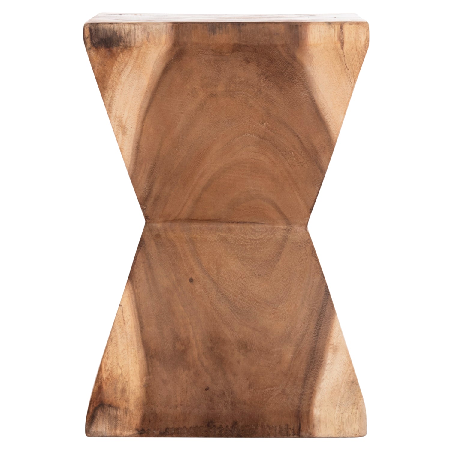 СТОЛЧЕ ANVIL МАСИВНА ДЪРВЕСИНА SUAR ЕСТЕСТВЕН ЦВЯТ 31x31x45Hсм.