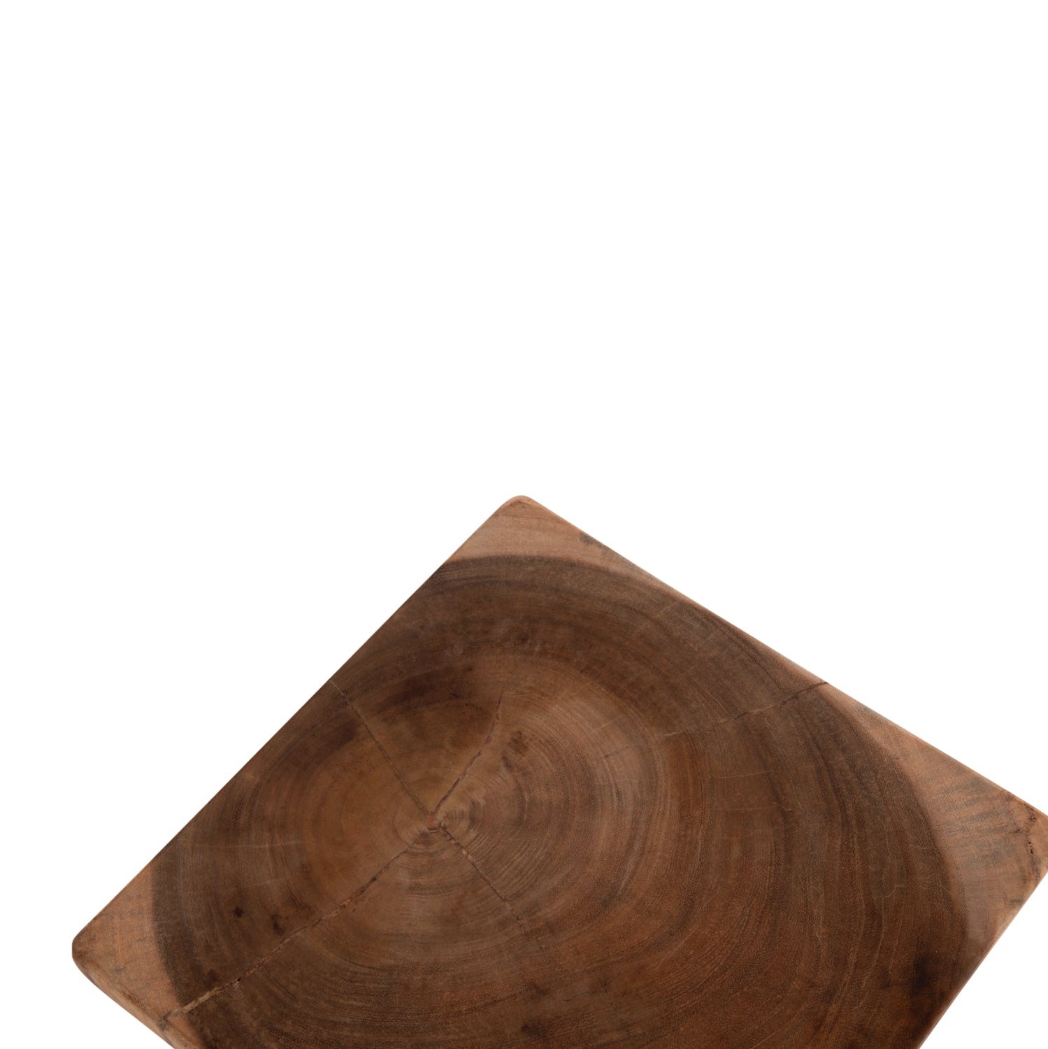СТОЛЧЕ ANVIL МАСИВНА ДЪРВЕСИНА SUAR ЕСТЕСТВЕН ЦВЯТ 31x31x45Hсм.