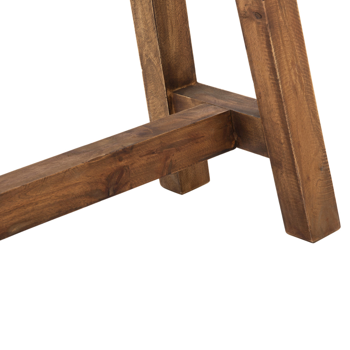 Странична маса RANCH махагоново дърво в натурален цвят 90x25x45Hcm.