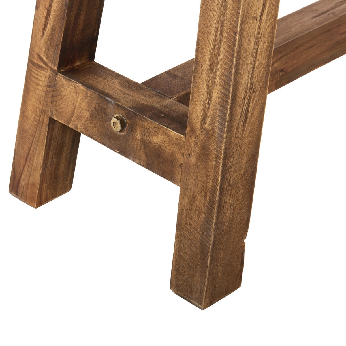 Странична маса RANCH махагоново дърво в натурален цвят 90x25x45Hcm.
