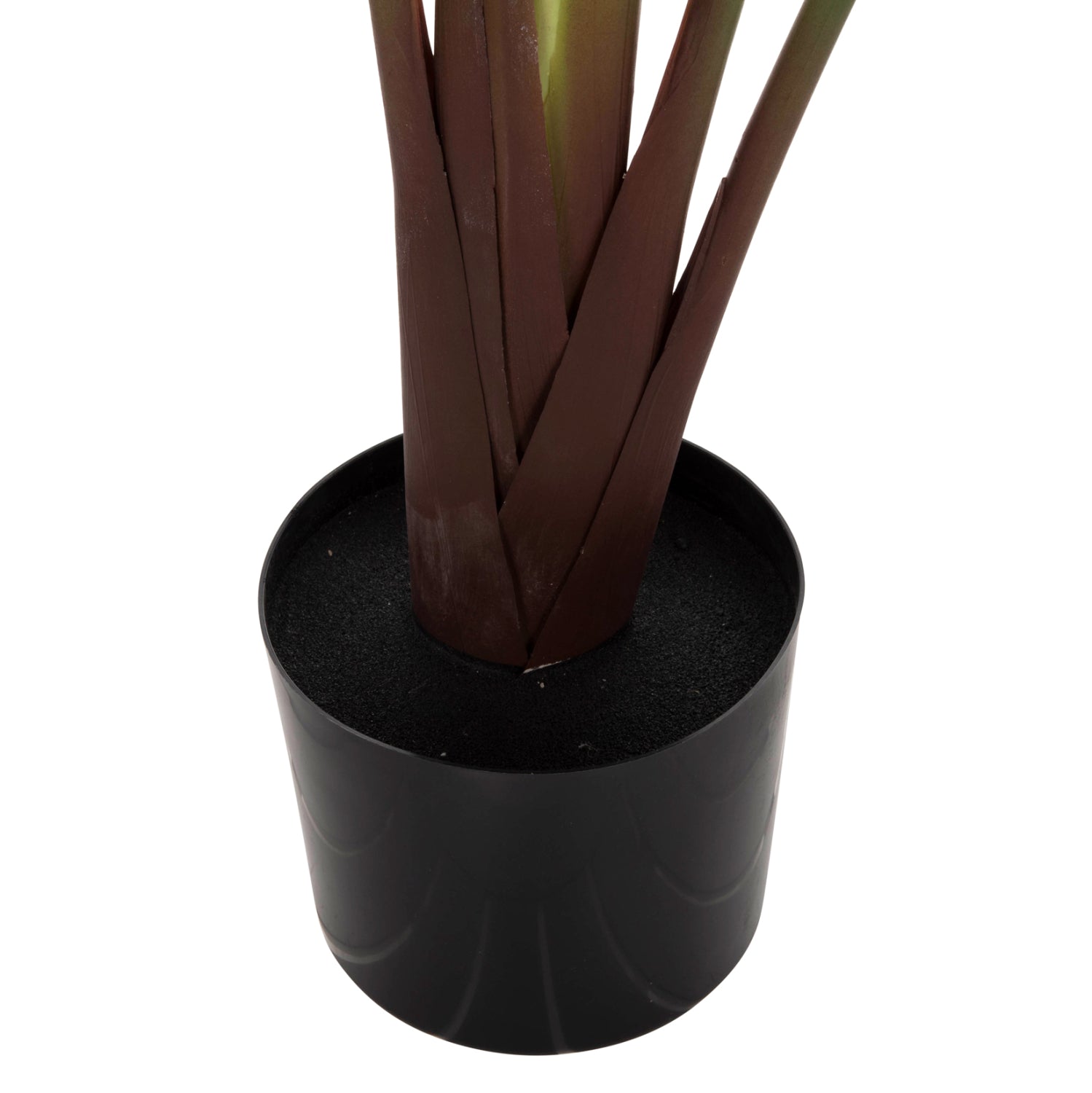 Декоративно синтетично растение в саксия Strelitziaceae Φ17x14,5-137Hcm.