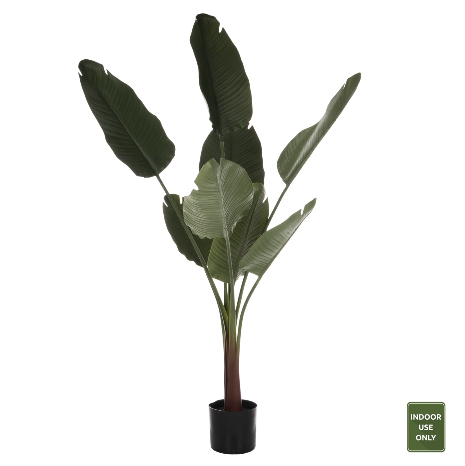 Декоративно синтетично растение в саксия Strelitziaceae Φ17x14,5-150Hcm.
