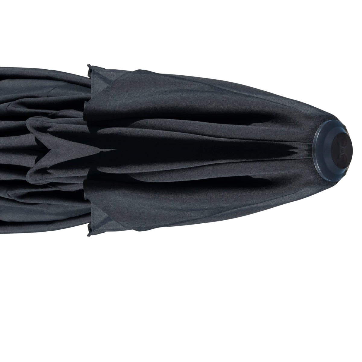 Професионален алуминиев телескопичен чадър 4x4x2,95-4М с черна акрилна материя