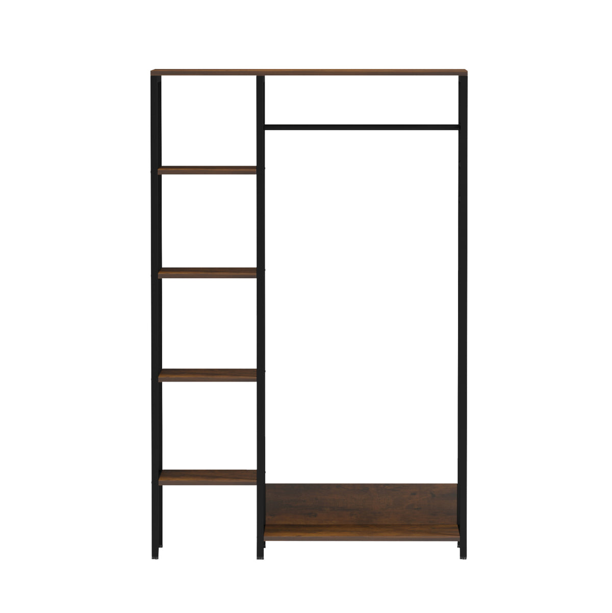 Антре/отворен гардероб ARANJA метал-меламин 90x30x140Hсм.