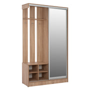 Антре с плъзгащ гардероб и огледало Sonoma 120x45x210 см.