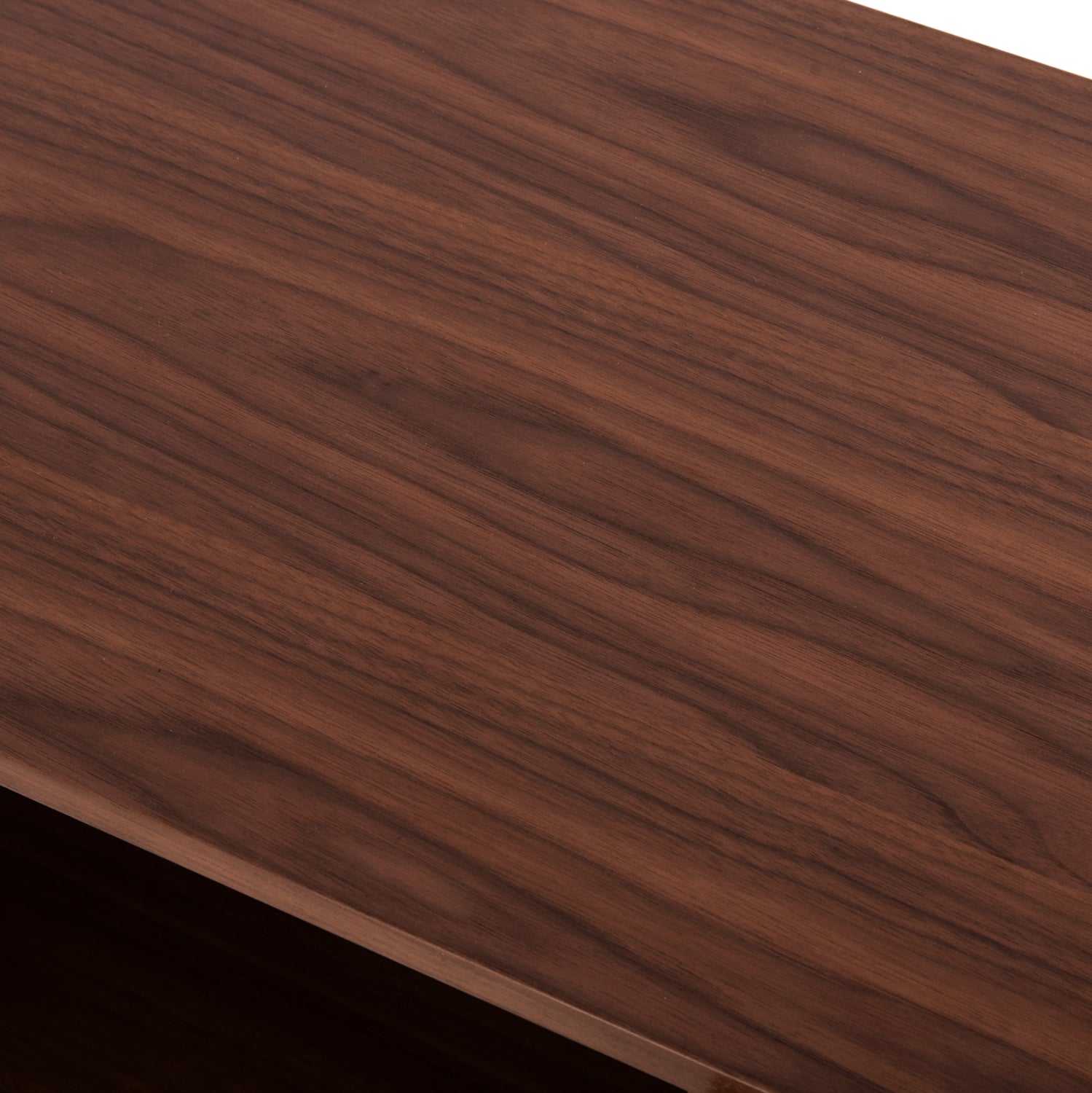 ТВ ШКАФ HUDSON MDF с орехов фурнир в орехов и тъмно сив цвят 180x40x50Hсм.