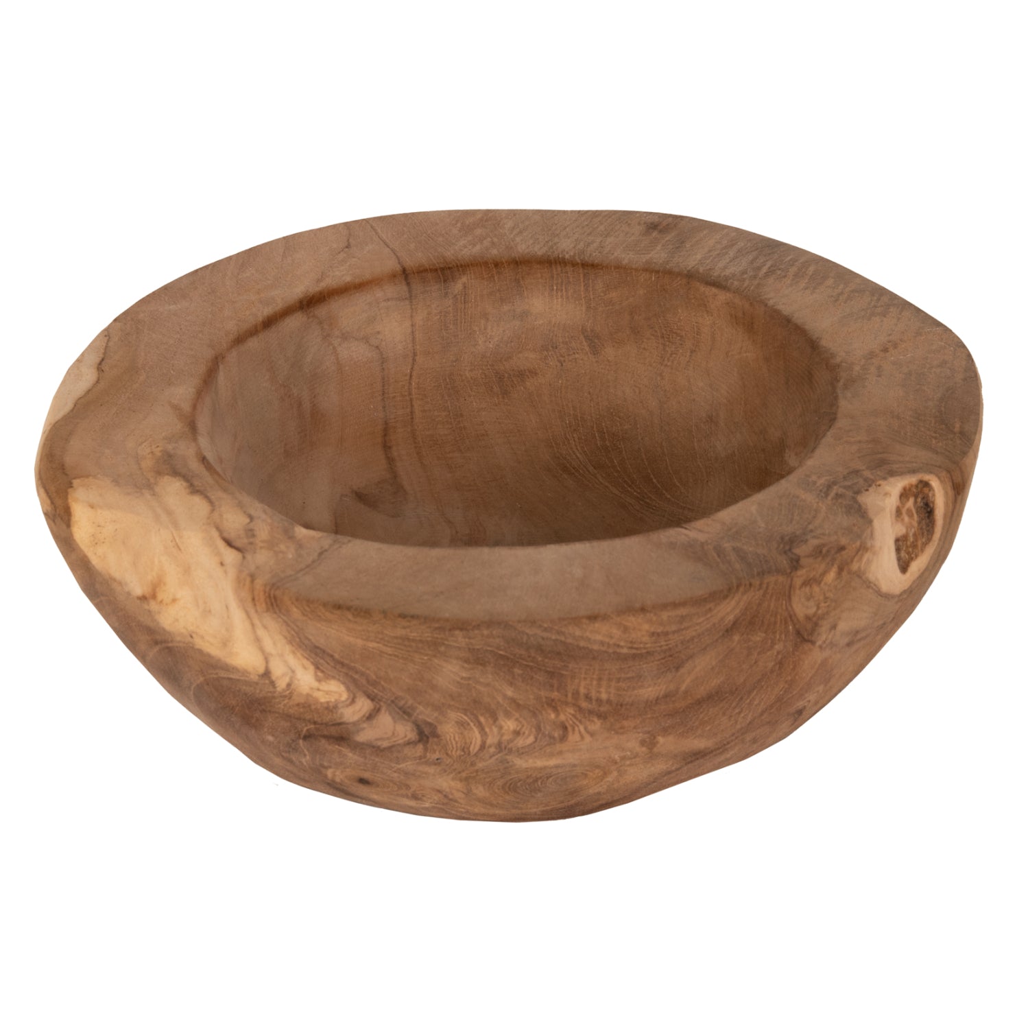 ДЕКОРАТИВНА ЧИНИЯ ЗА МАСА YOKI ТИКОВА ДЪРВО Φ19x6.5Hсм.