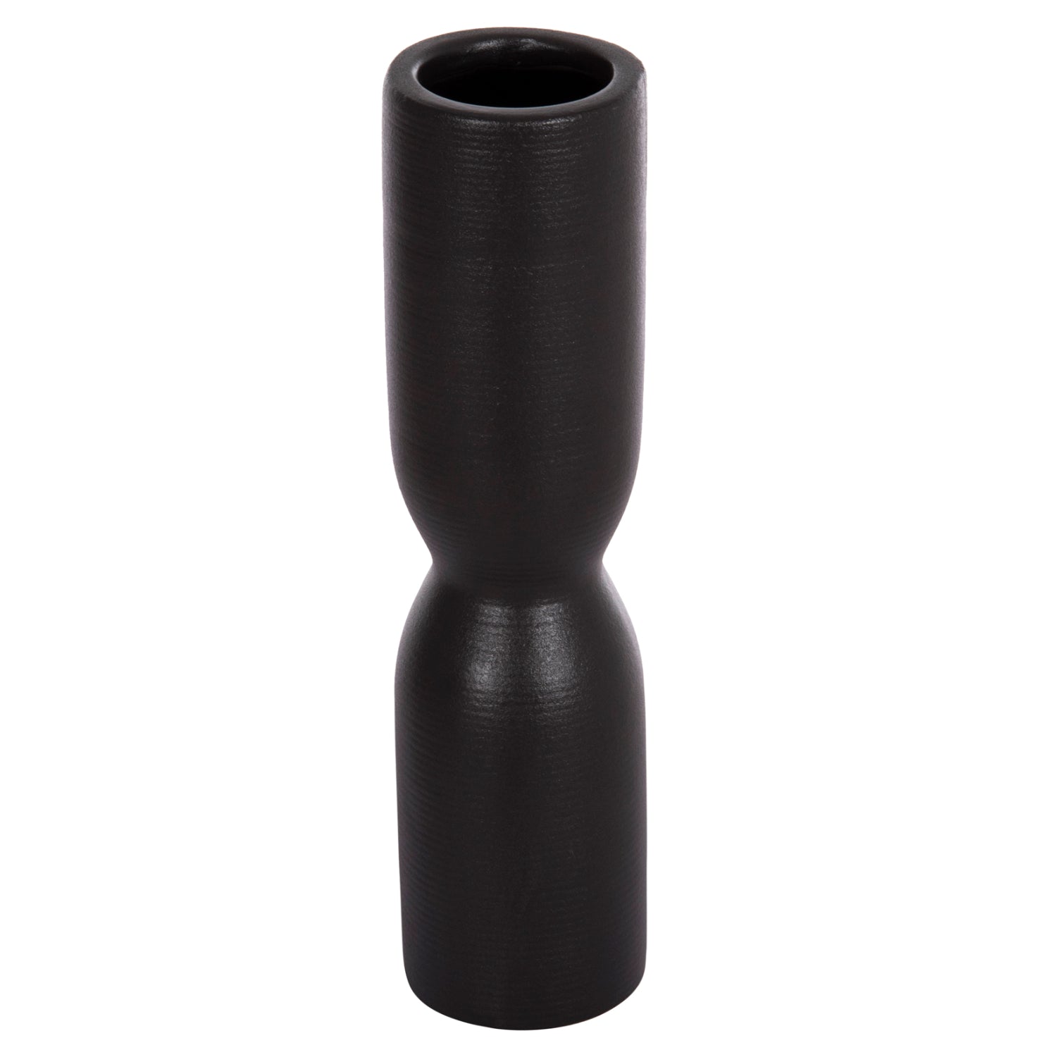 Керамична декорация за маса SCEPTER матово черно Φ7.5x31Hcm.